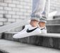 Nike Blazer Low Femmes Baskets - Blanc/Cuir - Taille 36.5