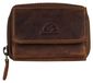 GREENBURRY portemonnee Vintage RV-Mini Wallet RFID Brown brun
