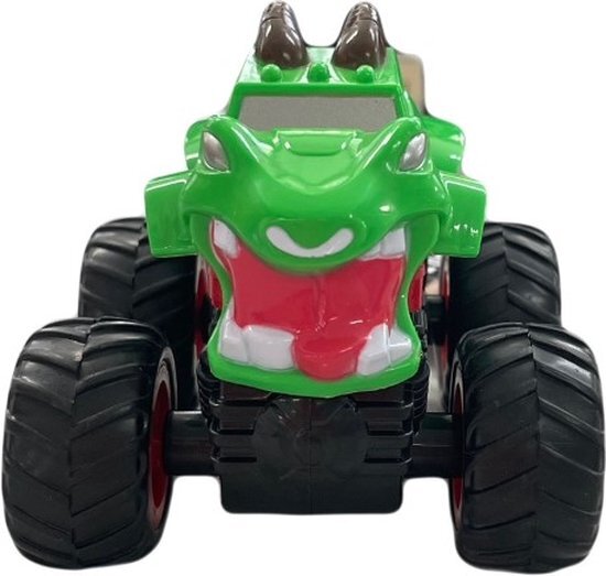 Cars & Trucks Frictie Monstertruck met Tanden