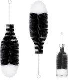Unyqoos® set de 2 brosses à bouteilles longues, 35 cm