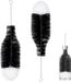 Unyqoos® set de 2 brosses à bouteilles longues, 35 cm