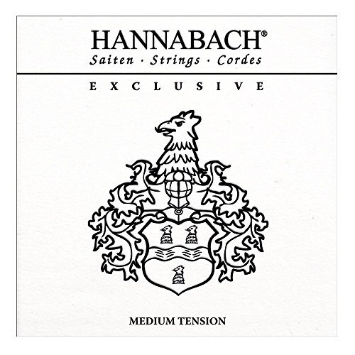 Hannabach 652738 klassieke gitaarsnaren Exclusive Serie Medium Tension - 3-delige bas