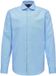 Hugo Boss BOSS Joe regular fit overhemd - structuur - blauw - Strijkvriendelijk - Boordmaat: 43
