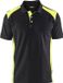 Blåkläder Blaklader Poloshirt piqué 3324-1050 - Zwart/High Vis Geel - XL