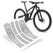 Riesel Design Ketting: Tape 3000 Fietsframe beschermingsset uniseks