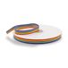 Decoraparty 1 cm dik regenboogband, kleurrijk, van polyester, voor geschenkverpakkingen, feesten, verjaardagen, feesten, creaties - 10 mm x 25 m (h x l)