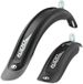 Panda Simpla Set de garde-boue Kido Long 16 - 18 pouces noir/gris