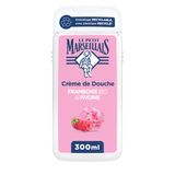 Le Petit Marseillais Crème de Douche Framboise Bio Pivoine, 300 ml