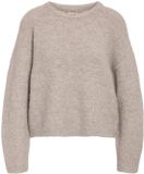 Noisy May Trui Nmdolly L/s O-neck Knit Fwd Noos 27034805 Silver Mink Dames Maat M
