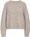 Noisy May Trui Nmdolly L/s O-neck Knit Fwd Noos 27034805 Silver Mink Dames Maat M