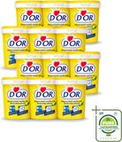 D'Or 12 x Savon Naturel Doux - Savon Solide - 1 kg - Grand Emballage