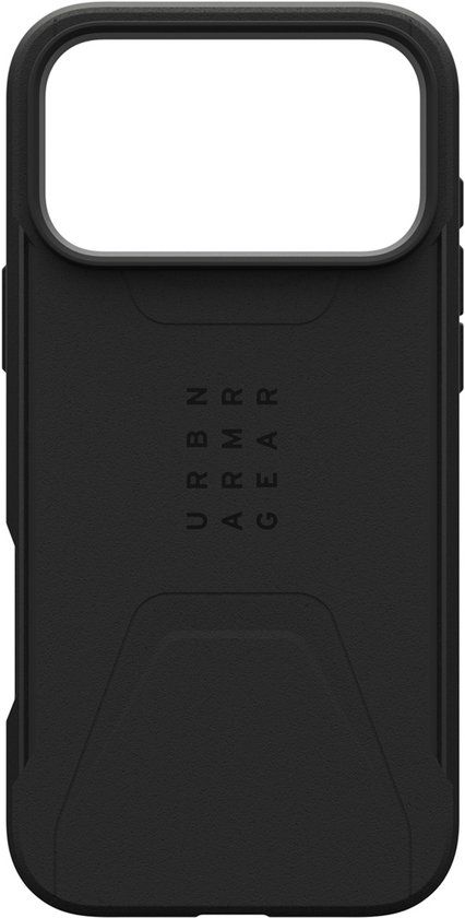 Urban Armor Gear Civilian Case voor iPhone 17 Pro Max - Zwart