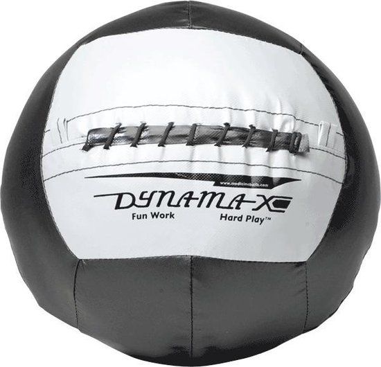 Dynamax 6 kg - Zwarte Medicine Ball - Krachttraining & Revalidatie