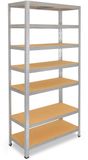 Shelfplaza HOME metalen stellingkast - 230x120x60 cm - verzinkt - 7 planken