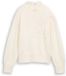 Tom Tailor - Gilet en maille oversize avec broderie florale - Whisper White - Taille M