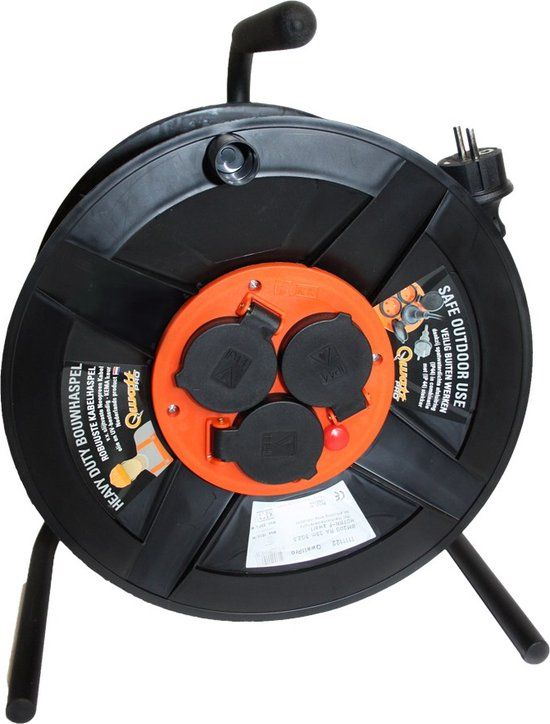 QwattPRO Kabelhaspel BM300 3x2.5 25m