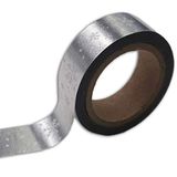 Toga Flocons Masking Tape, Washi, Zilver, 10 m