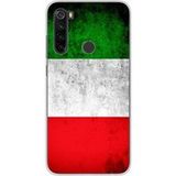 1001 coques Xiaomi Drapeau italie bedrukt siliconen hoesje compatibel met Redmi Note 8