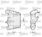 Valeo Intercooler, Inlaatluchtkoeler 817556