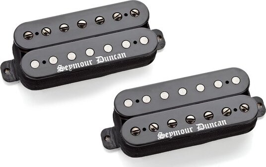 Seymour Duncan Black Winter 7-String Humbucker Set - 7-snarige gitaarelementen (set van 2)