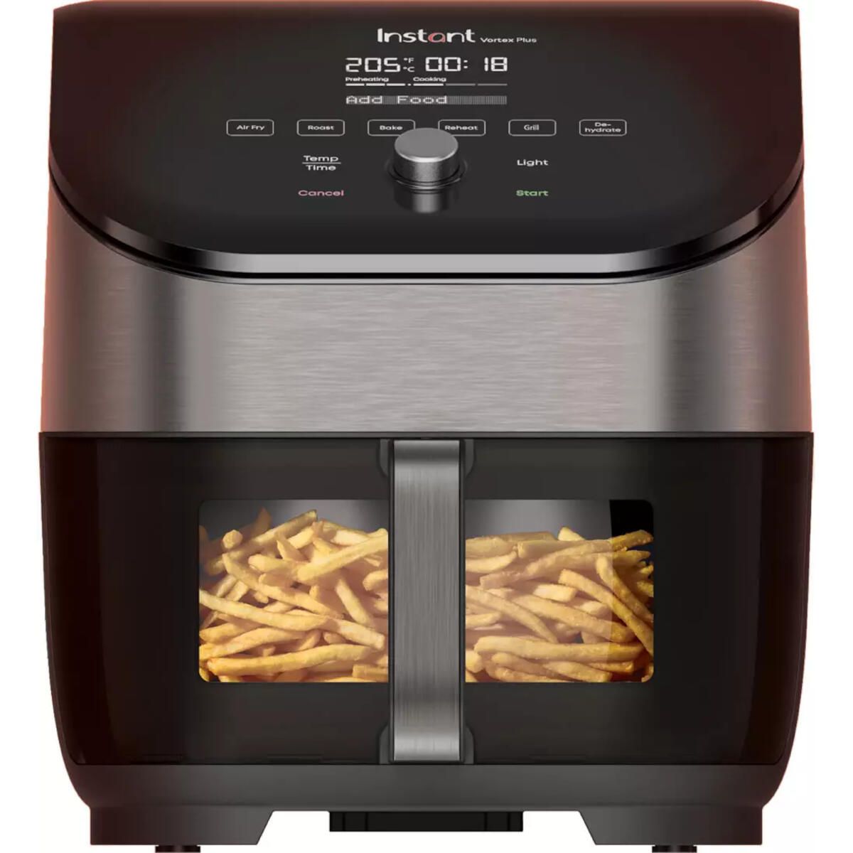 Instant Pot Vortex Plus ClearCook OdorErase 6-in-1 Airfryer 5.7L - RVS