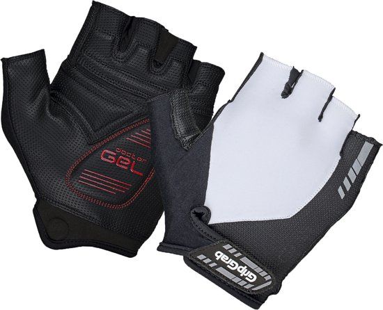 GripGrab Pro Gel - Fiets handschoenen - Wit - Maat XL