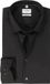 OLYMP chemise body fit - armure satinée - noir - facile à repasser - taille du col : 40 (taille UE : M)