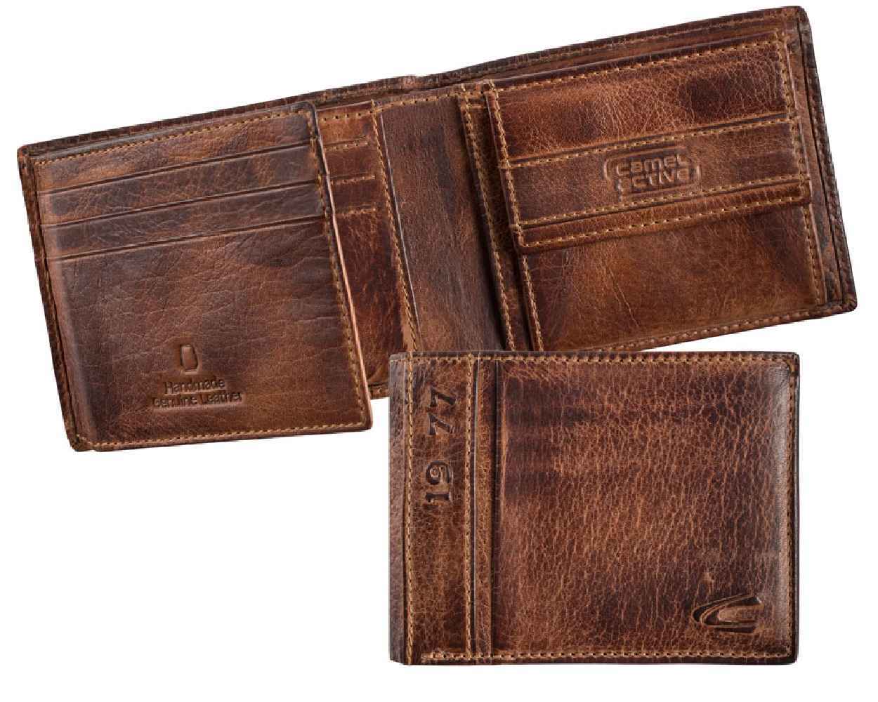 camel active Melbourne Jeans Wallet brown