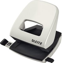 Leitz NeXXt Metalen Bureau Perforator - Grijs