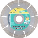 Wolfcraft Disque de coupe diamant Ø 125 mm pour pierre