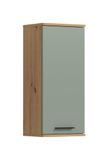 xonox.home Hangkast Blake 36x77x25 cm salie & Artisan eiken