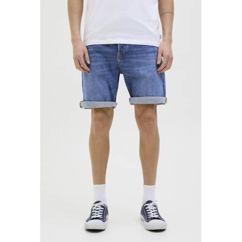 JACK&JONES JJIRICK JJORIGINAL Shorts AM 360 SN Heren Korte jeans - Blue Denim Pack:AM 365 - M
