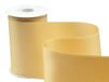 Furlanis - Dubbel satijnen lint, Italiaanse stof - geelgoud, 100 mm x 10 m