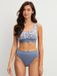CALIDA Dames Slips Elastic Blauwgrijs Effen Katoen/Elastaan Maat XS
