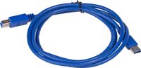 Akyga USB 3.0 Kabel A(M) - B(M) Voor Computer En Printer 1,8M Blauw