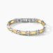 Jourdan Bracelet Wild Acier Blanc Et Jaune