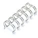 100x Albyco 100x Wire-o draadbindruggen zilver-kleur 7,9 Millimeter, tot 45 Vel