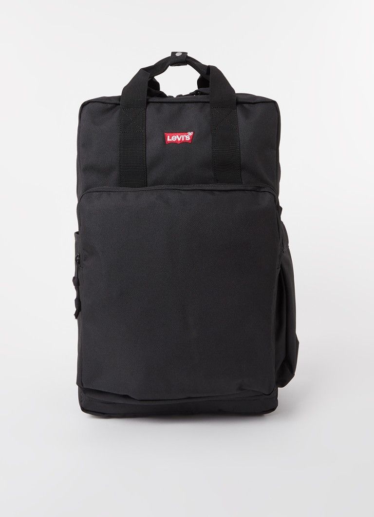 Levi's L-Pack Large rugzak - Zwart - 14 inch laptopvak