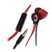 TECHMADE AC Milan Techmade Hoofdtelefoon Edition AC Milan 1899, microfoon en functietoets, wit