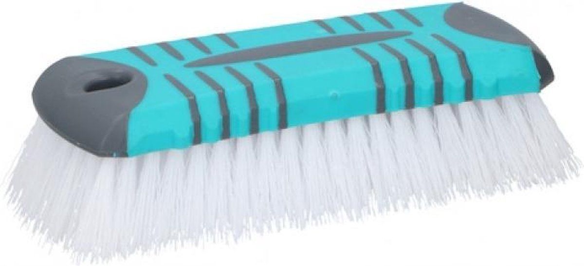 Alpina schrobborstel 16 x 6 x 4,5 cm blauw
