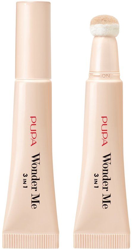 Pupa Milano Wonder Me 3 in 1 Multifunction Concealer - 010 Fair Skin Beige - 7.5ml