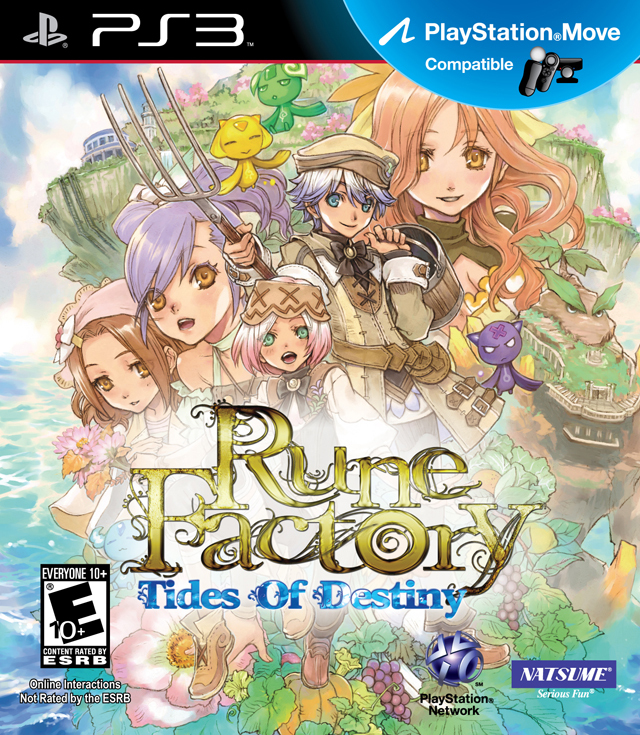 Natsume Rune Factory Tides of Destiny PlayStation 3