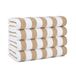 Arkwright Gestreepte strandhanddoeken (30 x 60, 4 stuks) - 100% katoen perfecte badhanddoeken, badhanddoeken (beige)
