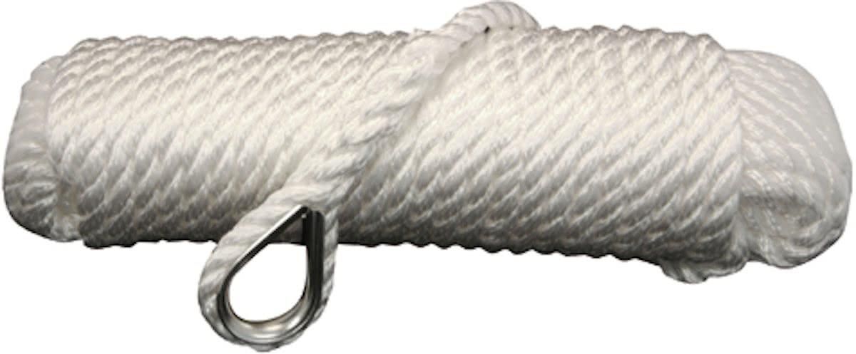 Talamex Superlene Ankerlijn Ø 12 mm 30 meter lang - Wit