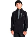 Quiksilver No Destination Fleece Met Halve Rits Zwart 12 Years Jongens