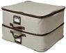 Ordinett Ego Box double, polypropyleen, polyester, ecru, medium