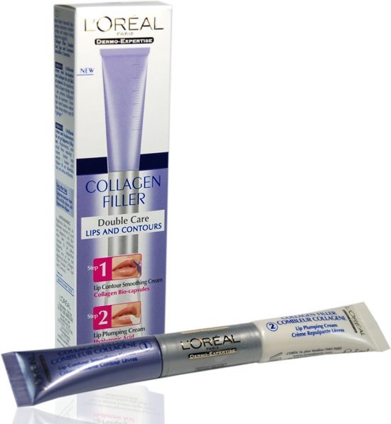 L'Oréal L Oreal Paris Dermo Expertise Collagen Filler Dubbele Verzorging LipcrÃ¨me