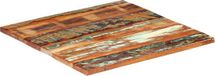 vidaXL Tafelblad vierkant massief gerecycled hout 80x80 cm