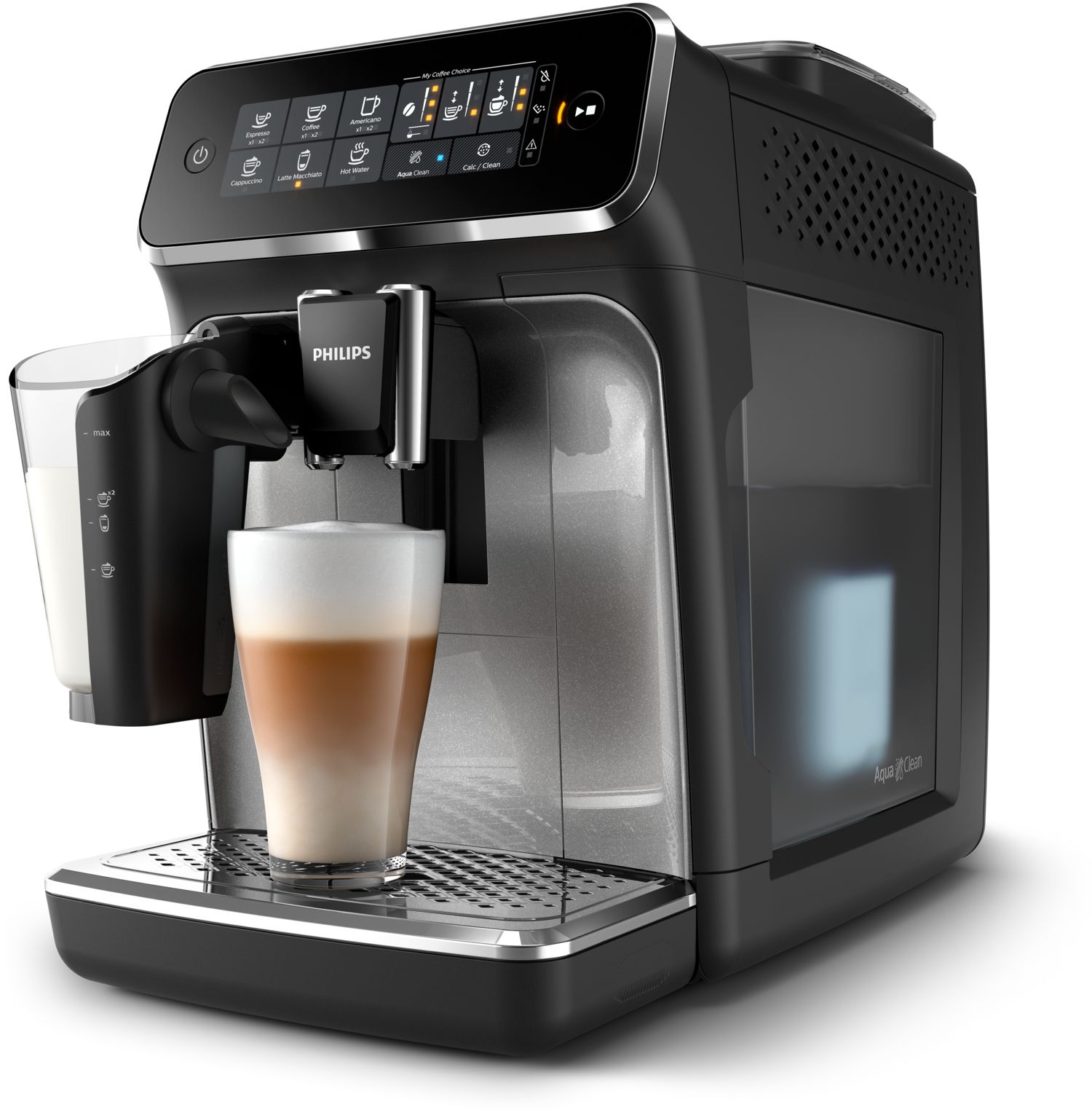 Philips 3200 Series EP3246/70 - Volautomatische Espressomachine - Zwart/Zilver