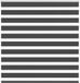 Zebra Storegordijn 150x150 cm Zwart